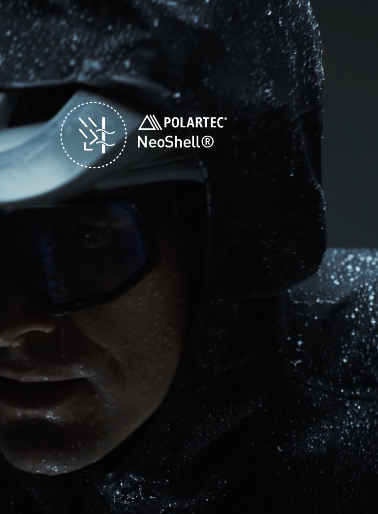 Graphic Showing How POLARTEC Material Works on PEARL iZUMi Jackets