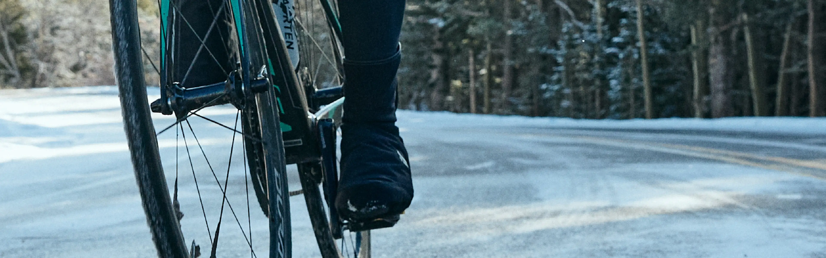 Cycling Shoe Covers in Muddy Conditions