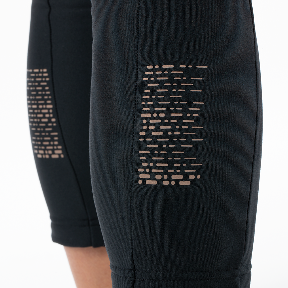 Cropped online thermal leggings