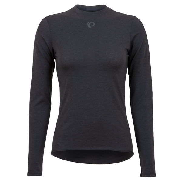 color:PHANTOM||view:SKU Image Back||gender:Women||seo:Women's Transfer Wool Long Sleeve Baselayer