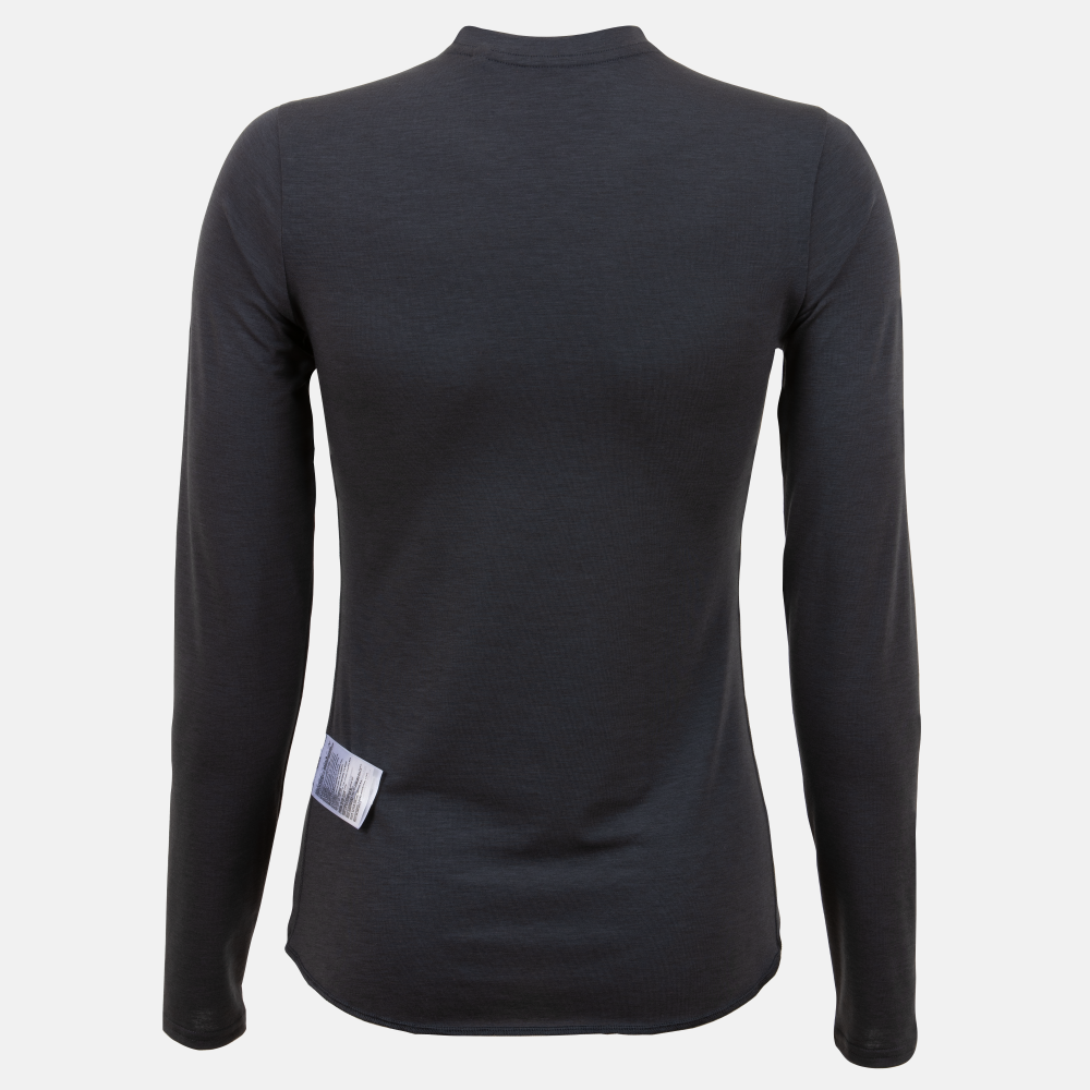 Women's Transfer Wool Long Sleeve Baselayer in Phantom