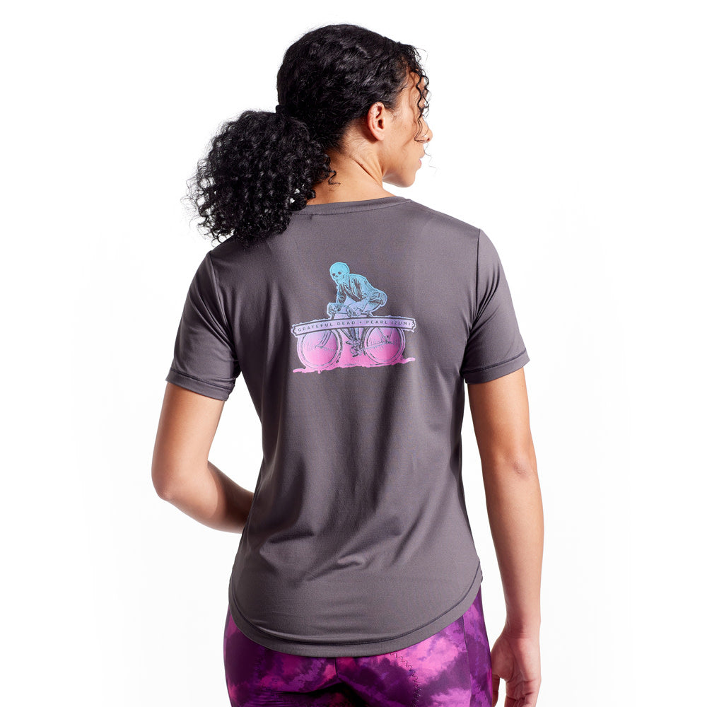 tkm_666 Grateful Dead x PEARL iZUMi Women's Ten Spot Midland Graphic Tee