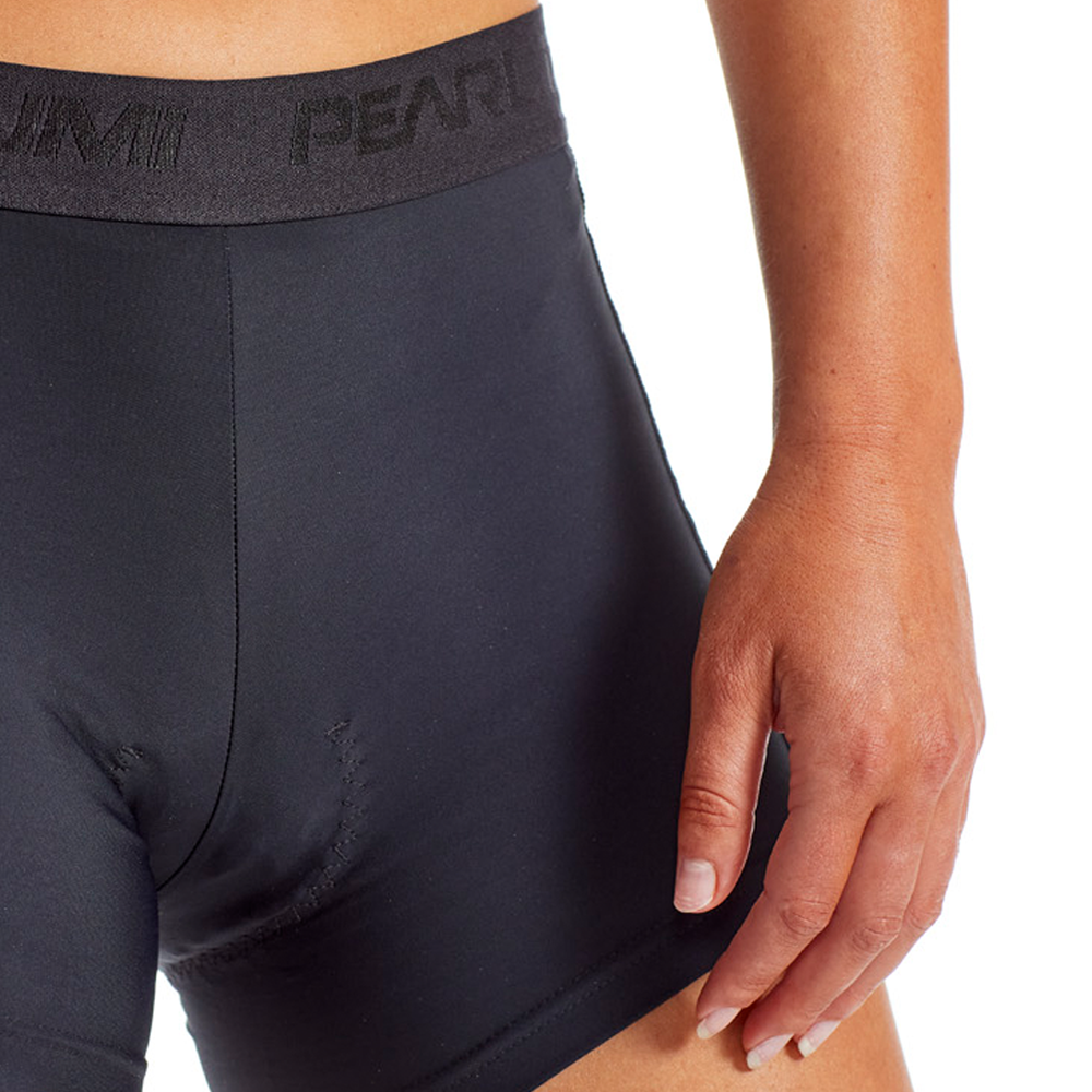 Ultra minimal bamboo liner shorts with protective shell