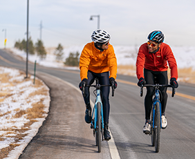 Cold weather top cycling pants
