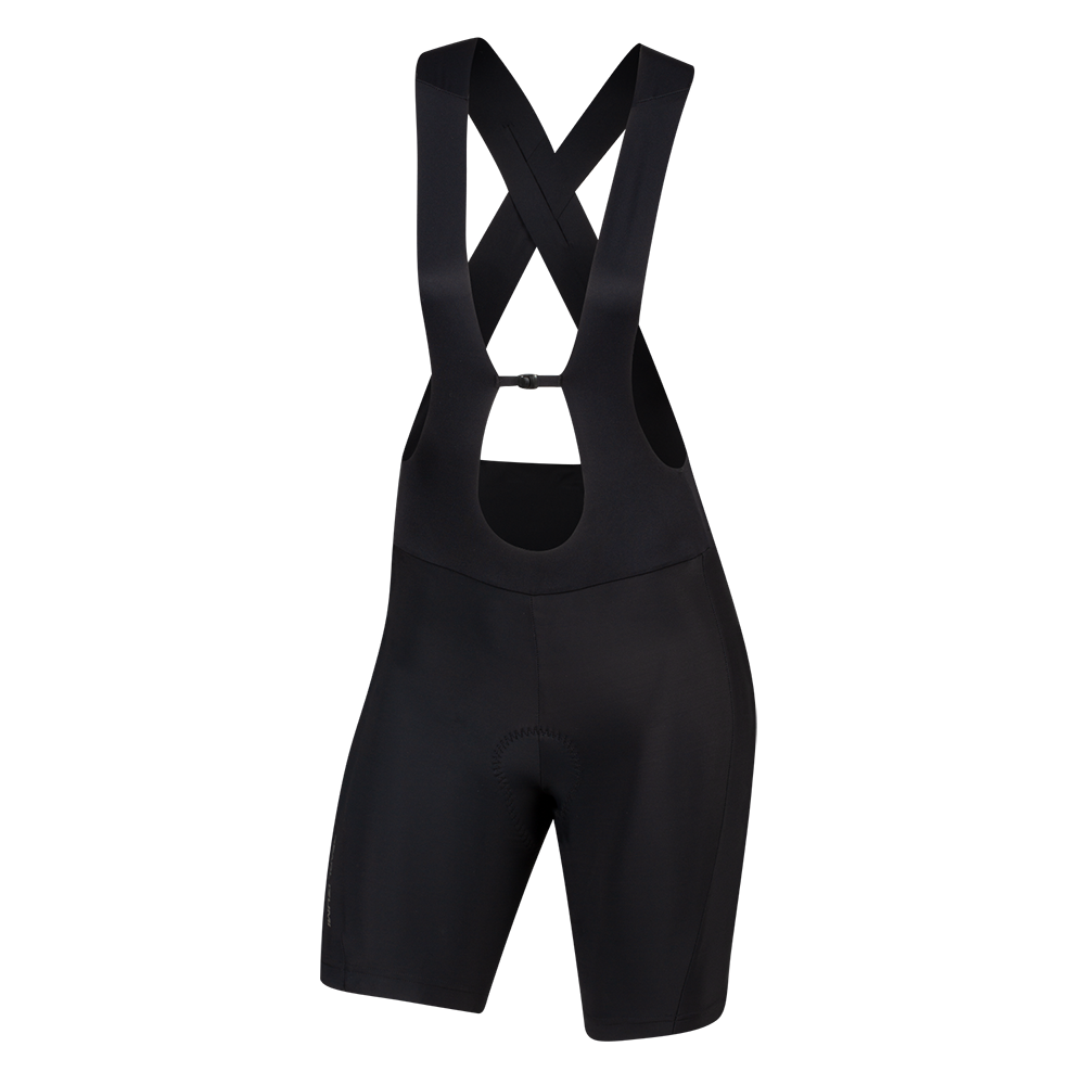 Women's Attack Bib Shorts in Black
