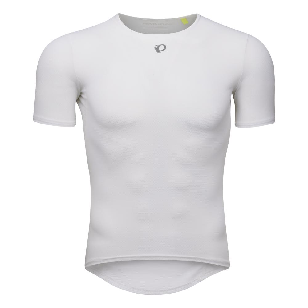 PEARL IZUMI メンズ L ホワイト アンダーシャツ Men's Transfer Mesh Short Sleeve Baselayer – PEARL iZUMi