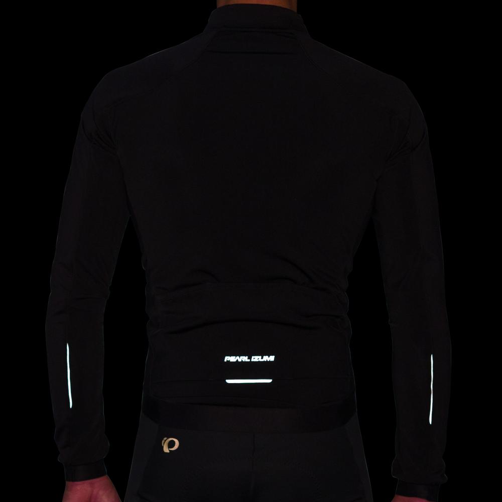 Veste De Vélo Softshell Homme Pearl Izumi - Thermique, Réfléchissant - Taille M - Bleue