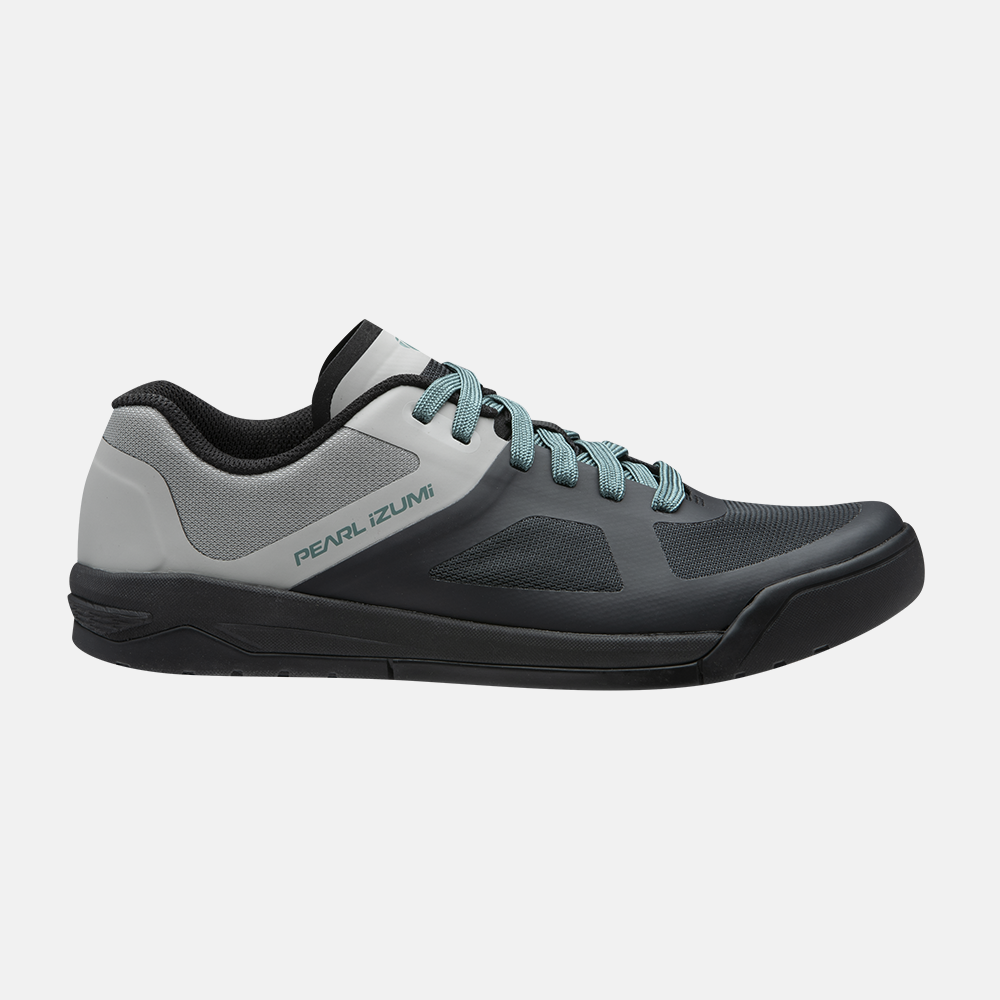 Pearl Izumi Black Athletic Shoes with Light Gray Laces Pearl Izumi Lace Up Cycling Shoes for Men for sale | eBay main image 3